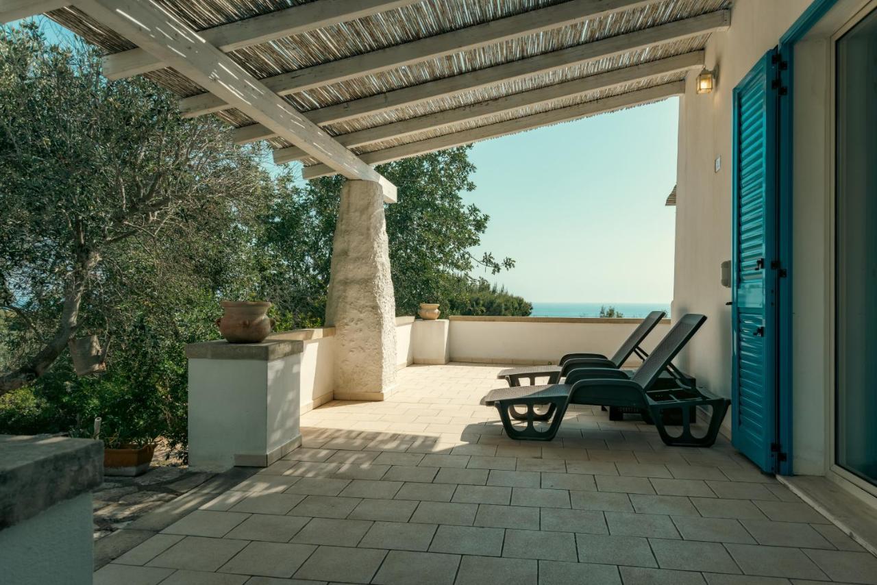 All Inclusive - Villa Calaluna Sea View By Diddoi Santa Maria di Leuca Kültér fotó
